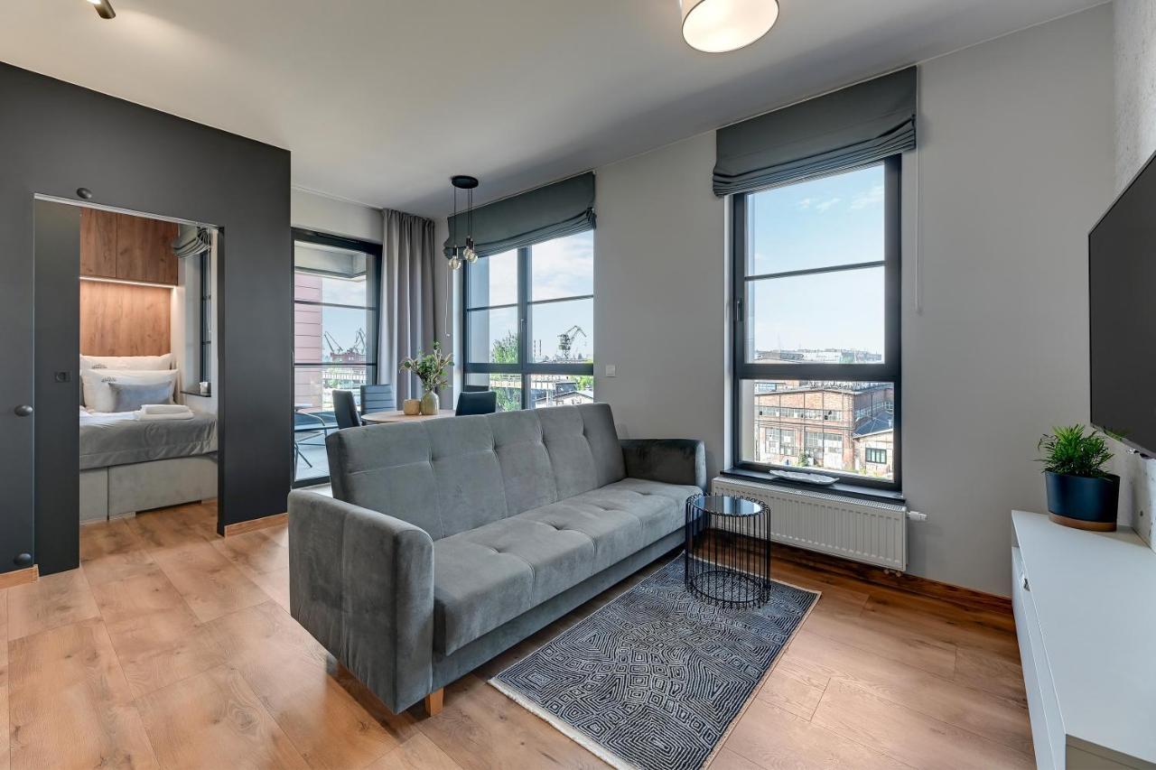 Doki Living & Foodhall By Downtown Apartments Gdańsk Exteriör bild