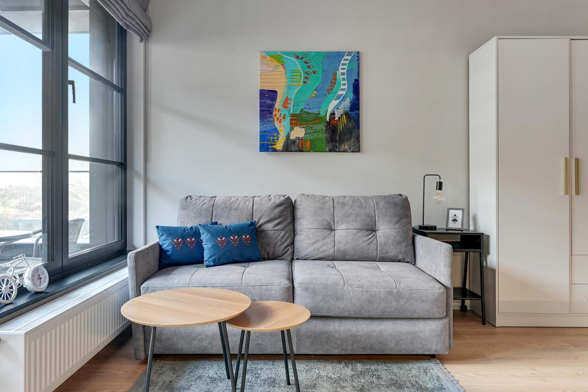 Doki Living & Foodhall By Downtown Apartments Gdańsk Rum bild
