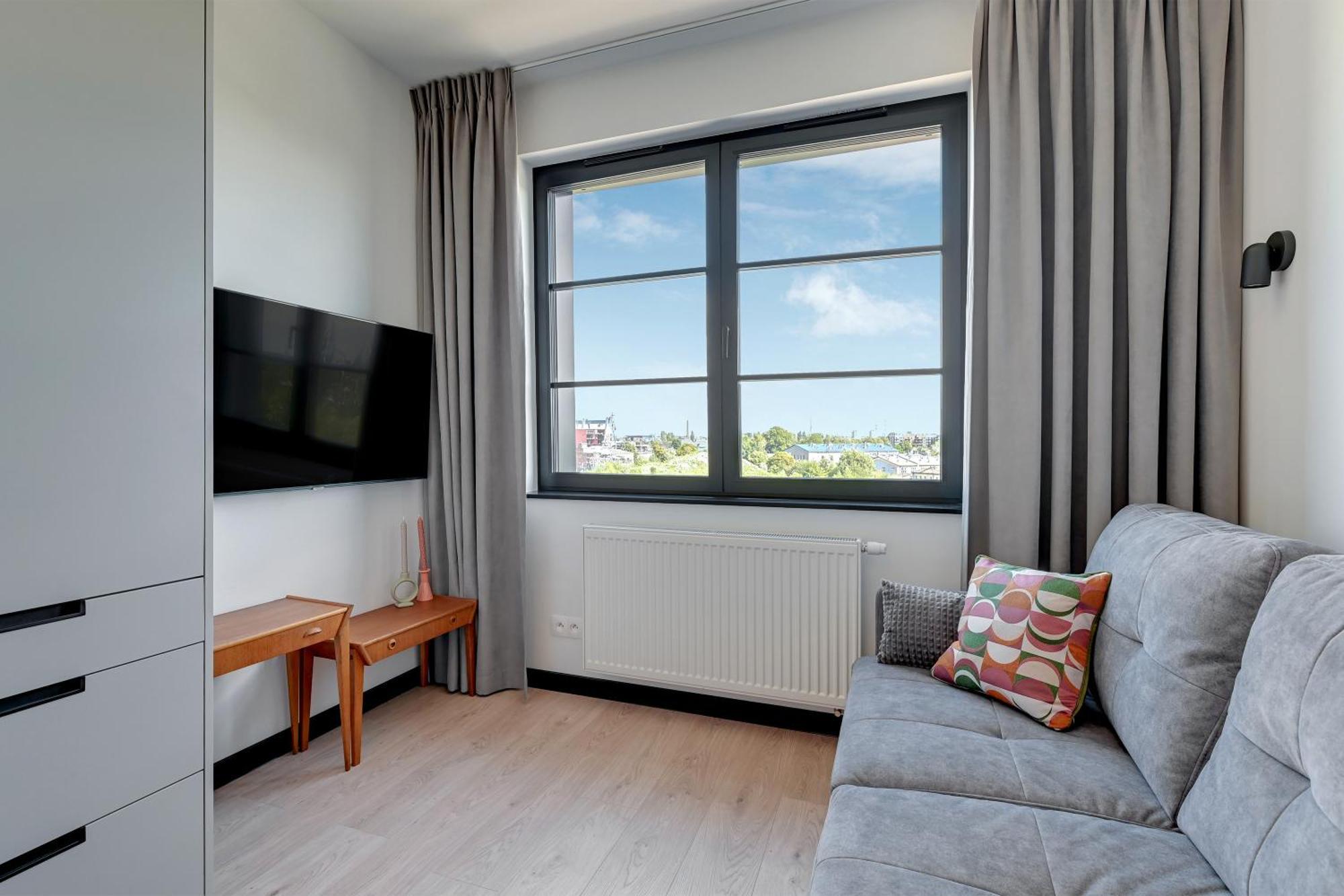 Doki Living & Foodhall By Downtown Apartments Gdańsk Rum bild
