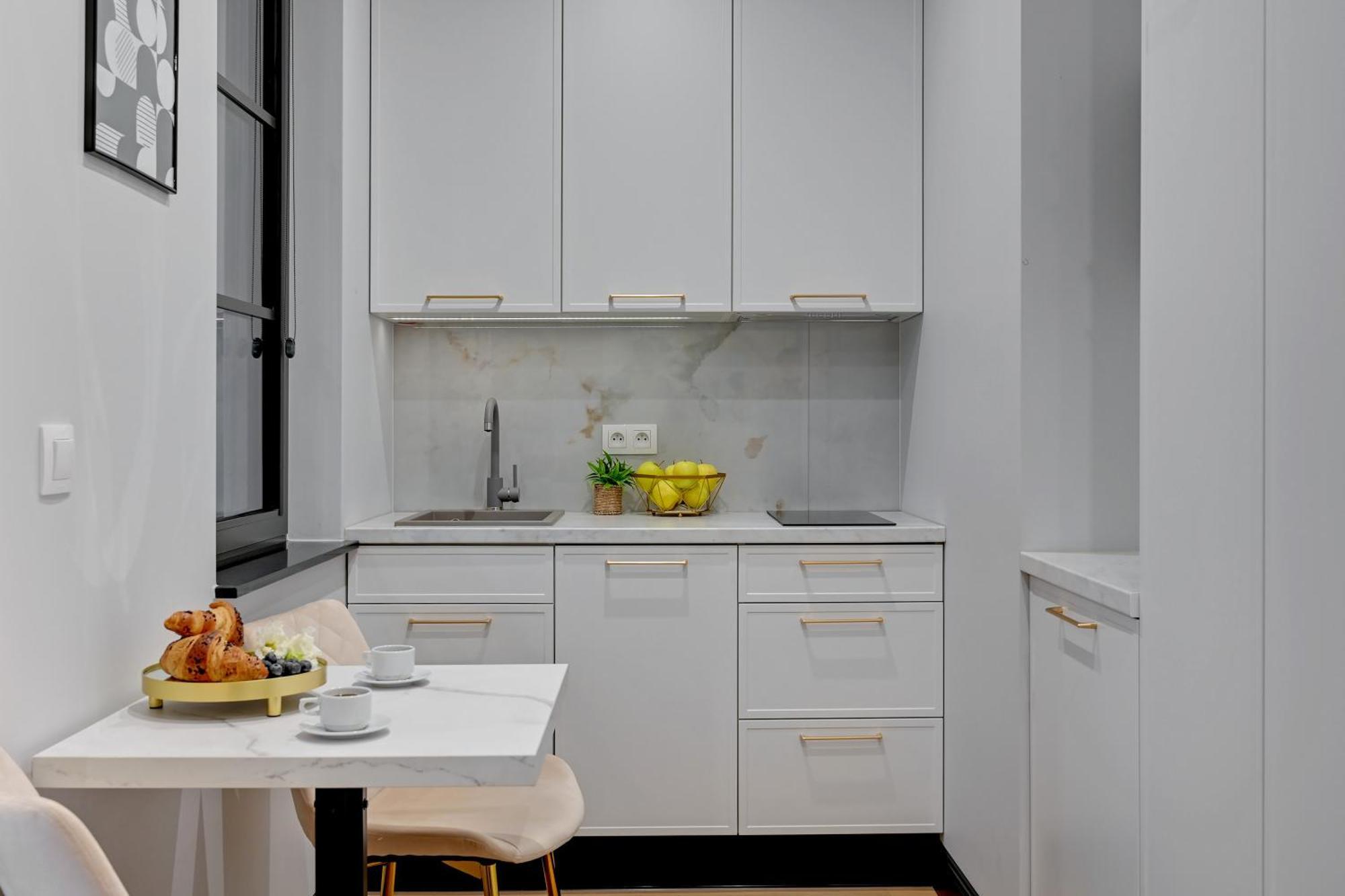 Doki Living & Foodhall By Downtown Apartments Gdańsk Rum bild